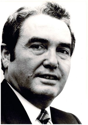 Portraitfoto von Landrat Werner Zeyer, Landrat von 1961 bis 1972